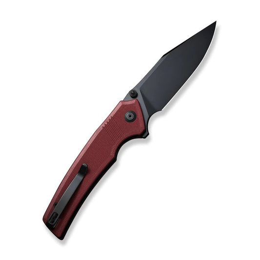 CIVIVI Knives™ Tranquil Liner Lock C23027-2 Burgundy G10 14C28N Stainless Steel Pocket Knife