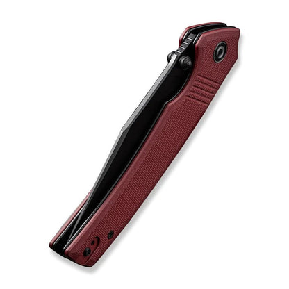 CIVIVI Knives™ Tranquil Liner Lock C23027-2 Burgundy G10 14C28N Stainless Steel Pocket Knife