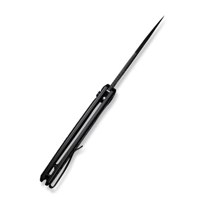 CIVIVI Knives™ Stormhowl Button Lock C23040B-1 Black & Satin Aluminum Nitro-V Stainless Steel Pocket Knife