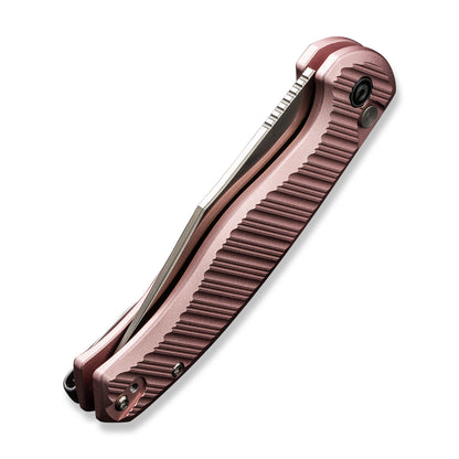 CIVIVI Knives™ Stormhowl Button Lock C23040B-3 Light Pink Aluminum Nitro-V Stainless Steel Pocket Knife