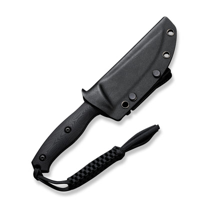 CIVIVI Knives™ Stormridge Fixed Blade C23041-1 Black G10 Nitro-V Stainless Steel Knife