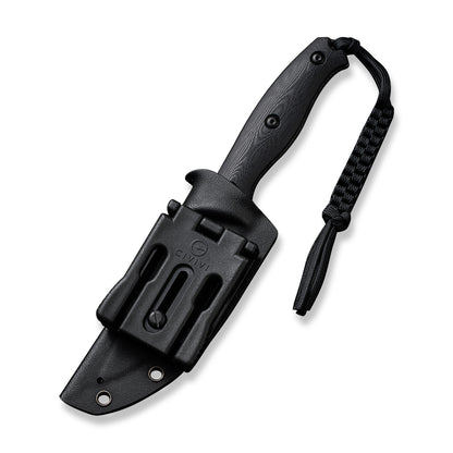 CIVIVI Knives™ Stormridge Fixed Blade C23041-1 Black G10 Nitro-V Stainless Steel Knife