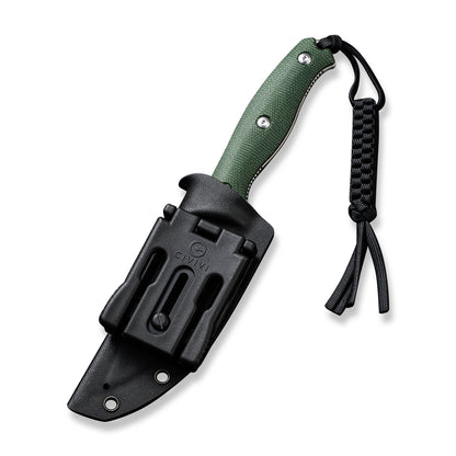 CIVIVI Knives™ Stormridge Fixed Blade C23041-3 Green Micarta Nitro-V Stainless Steel Knife