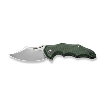 CIVIVI Knives™ Chiro Liner Lock C23046-2 Green Micarta 14C28N Stainless Steel Pocket Knife