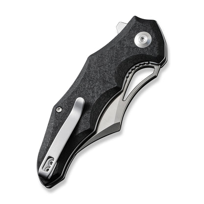 CIVIVI Knives™ Chiro Liner Lock C23046-3 Black G10 14C28N Stainless Steel Pocket Knife