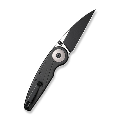 CIVIVI Knives™ Starflare Button Lock C23052-1 Black Aluminum Nitro-V Stainless Steel Pocket Knife