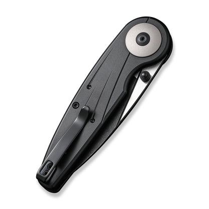 CIVIVI Knives™ Starflare Button Lock C23052-1 Black Aluminum Nitro-V Stainless Steel Pocket Knife