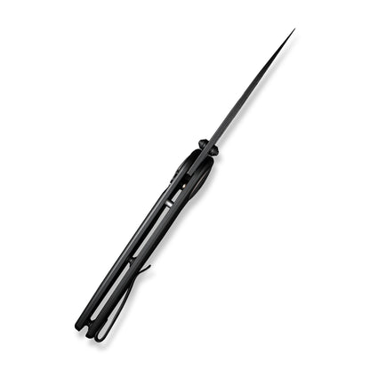 CIVIVI Knives™ Starflare Button Lock C23052-1 Black Aluminum Nitro-V Stainless Steel Pocket Knife