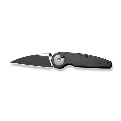 CIVIVI Knives™ Starflare Button Lock C23052-1 Black Aluminum Nitro-V Stainless Steel Pocket Knife