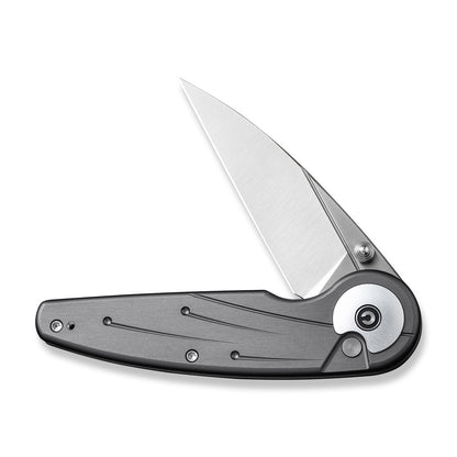 CIVIVI Knives™ Starflare Button Lock C23052-2 Gray Aluminum Nitro-V Stainless Steel Pocket Knife