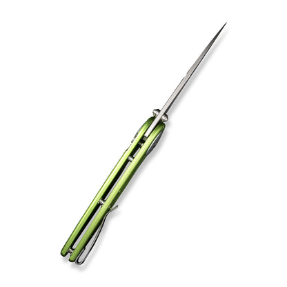 CIVIVI Knives™ Starflare Button Lock C23052-3 Lime Green Aluminum Nitro-V Stainless Steel Pocket Knife