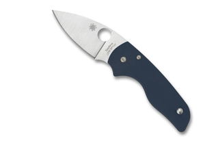 Spyderco Knives™ Lil Native Compression Lock C230GPCBL Cobalt Blue G10 CPM-SPY27 Stainless Steel Pocket Knife