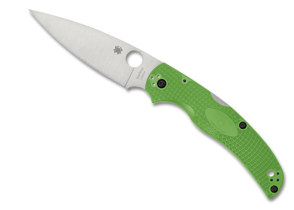 Spyderco Knives™ Native Chief Lockback C244PGR Green FRN LC200N Stainless Steel Pocket Knife