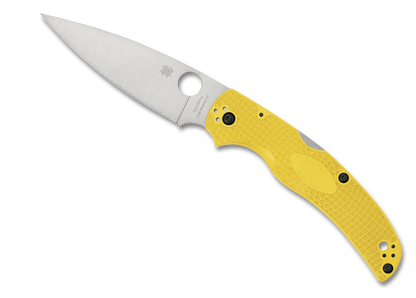 Spyderco Knives™ Native Chief Lockback C244PYL Yellow FRN CPM MagnaCut Stainless Steel Pocket Knife