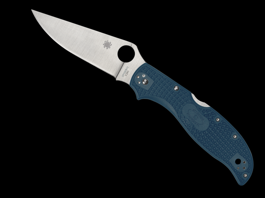 Spyderco Knives™ Stretch 2 XL Back Lock C258FPK390 Blue FRN K390 Carbon Steel Pocket Knife