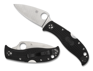 Spyderco Knives™ Leafjumper Lockback C262PBK Black FRN VG-10 Stainless Steel Pocket Knife