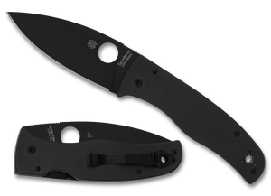 Spyderco Knives™ Bodacious Back Lock C263GPBK Black G10 CPM S30V Stainless Steel Pocket Knife