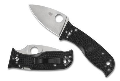 Spyderco Knives™ Temperance 3 Lockback C69PBK3 Black Frn VG-10 Stainless Steel Pocket Knife