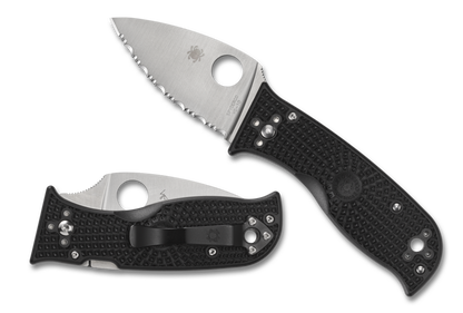 Spyderco Knives™ Lil Temperance 3 C69SBK3 Black Frn VG-10 Stainless Steel Pocket Knife