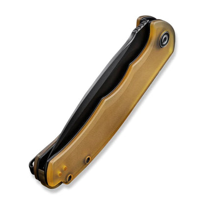 CIVIVI Knives™ Praxis Liner Lock C803M Amber Ultem 9Cr18MoV Stainless Steel Pocket Knife