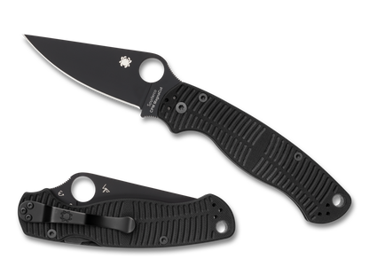 Spyderco Knives™ Para Military 2 Back Lock C81GMCBKP2 Black G10 CPM-Magnacut Stainless Steel Pocket Knife