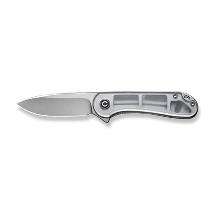 CIVIVI Knives™ Elementum Liner Lock C907A-7 Translucent Polished Lexan D2 Semi-Stainless Steel Pocket Knife