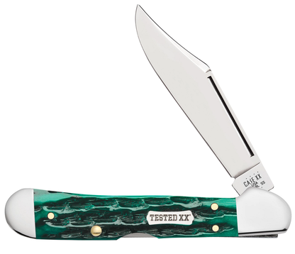 Case XX™ Knives Mini Copperlock 48949 Kinfolk Jade Bone Stainless Pocket Knife