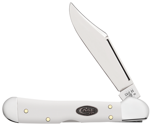 Case XX™ Knives Mini Copperlock 63963 White Synthetic Stainless Pocket Knife