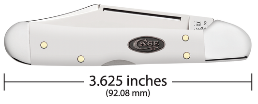 Case XX™ Knives Mini Copperlock 63963 White Synthetic Stainless Pocket Knife