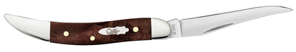 Case XX™ Knives Toothpick 64066 Smooth Maple Burl Wood Stainless Pocket Knife