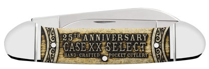 Case XX™ Knives Select 25th Ann 1/400 Canoe Natural Bone 10417 Pocket Knife