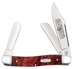 W.R. Case XX Knives Select 25th Ann 1/400 Stockman Maple Burl 10419 Pocket Knife