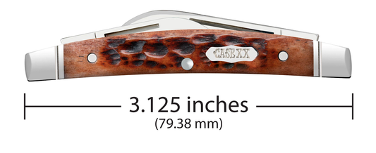 W.R. Case XX Knives Select 25th Ann 1/400 Small Congress Molasses Bone 10420 Pocket Knife