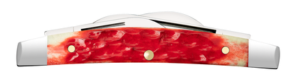 W.R. Case XX Knives Small Congress 10747 Standard Jig Dark Red Bone Stainless Steel Pocket Knife