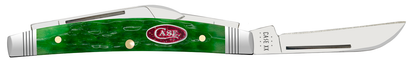 Case XX™ Knives Magician's Small Congress 10932 Green Red Bone Stainless Pocket Knife