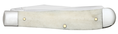 W.R. Case XX Knives Trapper Ford Mustang Natural Bone 14345 Stainless Pocket Knife