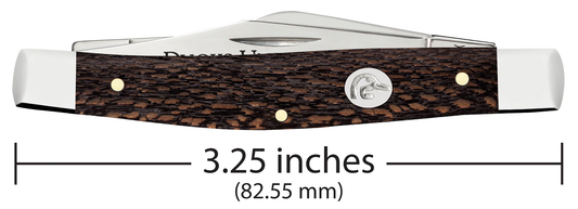 W.R. Case XX Knives Ducks Unlimited Black Sycamore Wood Medium Stockman 17531 Tru-Sharp Stainless Steel Pocket Knife