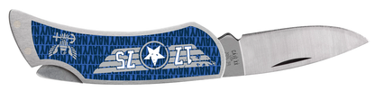 W.R. Case XX Knives Executive Lockback Blue Navy 1775 Stainless Steel 17724 Pocket Knife