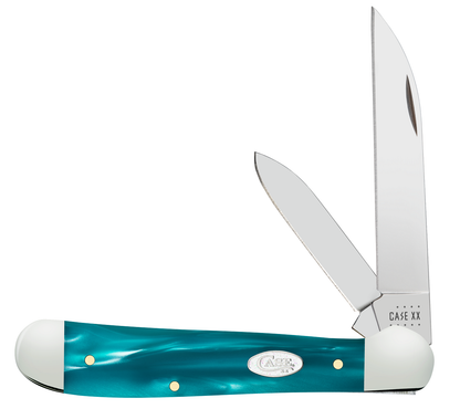 Case XX™ Knives Aqua Blue Kirinite Copperhead Stainless 18581 Pocket Knife