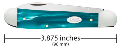 Case XX™ Knives Aqua Blue Kirinite Copperhead Stainless 18581 Pocket Knife