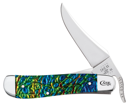 W.R. Case XX Knives Black Sea Dichrolam Russlock Stainless 25117 Pocket Knife