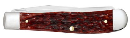 Case XX™ Knives Peach Seed Mahogany Bone Trapper 25130 Carbon Steel Pocket Knife