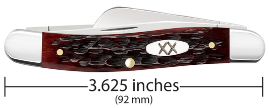 Case XX™ Knives Medium Stockman 25132 Jig Mahogany Bone Carbon Steel Pocket Knife