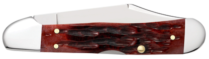 Case XX™ Knives Mini Copperlock 25134 Jig Mahogany Bone Carbon Steel Pocket Knife