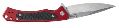 W.R. Case XX Knives Marilla Frame Lock 25881 S35VN Stainless Steel & Red Aluminum Pocket Knife