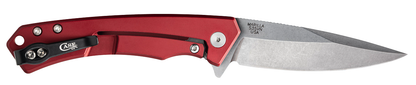 W.R. Case XX Knives Marilla Frame Lock 25881 S35VN Stainless Steel & Red Aluminum Pocket Knife