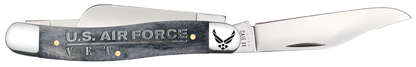 W.R. Case XX Knives U.S. Air Force Vet Stockman Gray Bone 32405 Stainless