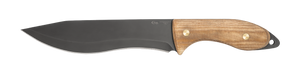 W.R. Case XX Knives Sasquatch Bowie Tan Micarta & Caswell Carbon Steel 35101 Fixed Blade