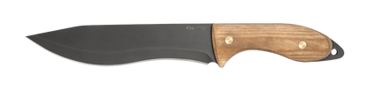 W.R. Case XX Knives Sasquatch Bowie Tan Micarta & Caswell Carbon Steel 35101 Fixed Blade