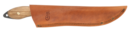 W.R. Case XX Knives Sasquatch Bowie Tan Micarta & Caswell Carbon Steel 35101 Fixed Blade